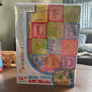 Maxim Preschool Collection ABC Blocks (NIB)